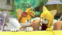 SB S1E40 Tails and Zooey in love