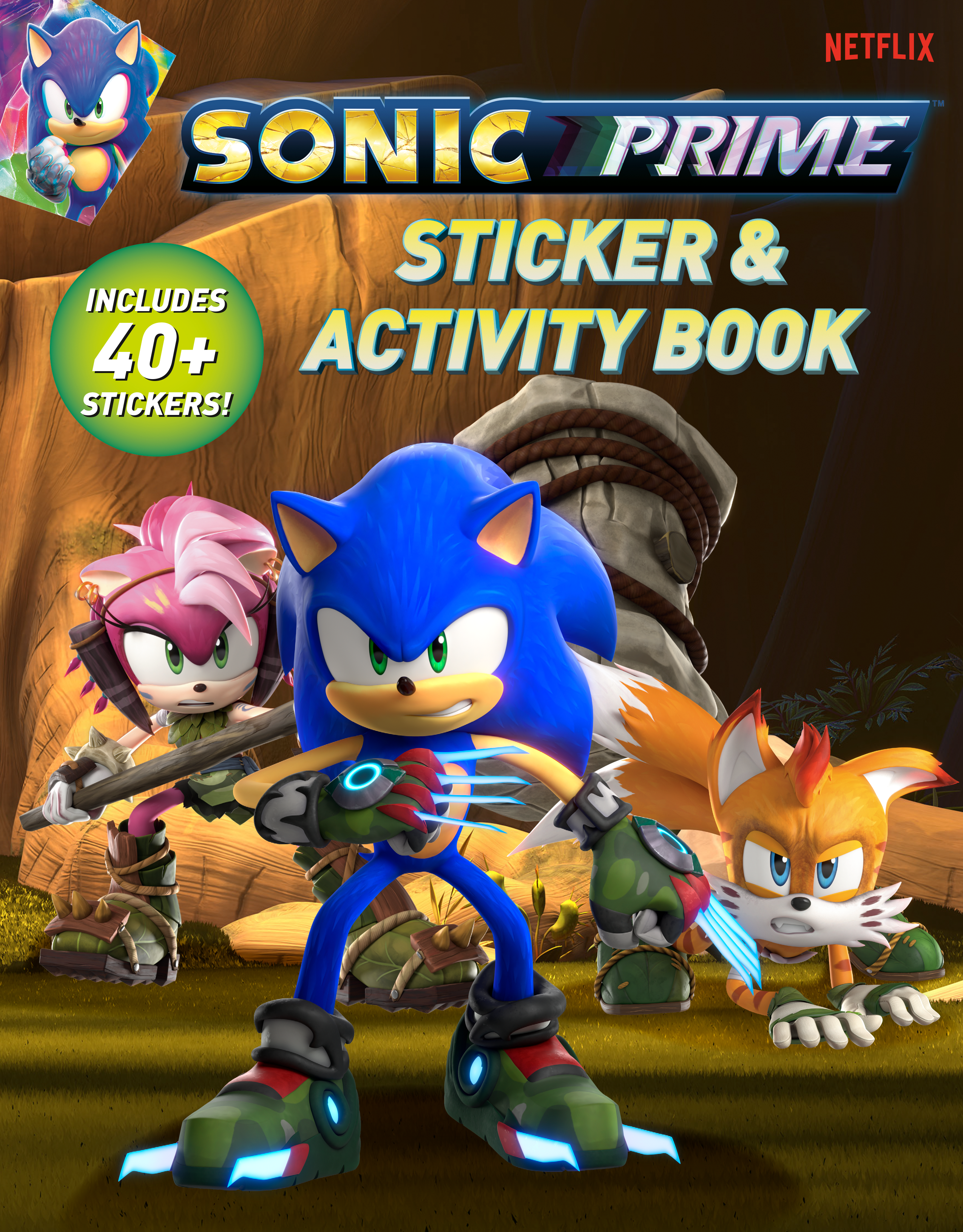 Sonic Prime Sticker & Activity Book, Sonic Wiki Zone