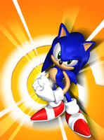 Sonic and the Dreamcast swirl