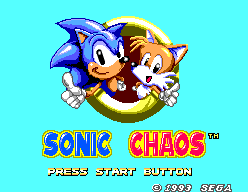 Sonic Chaos - Play Game Online