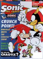 Sonic the Comic #54 (June 1995). Art by Nigel Kitching.