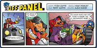 Archie Sonic the Hedgehog Issue -255 Off Panel