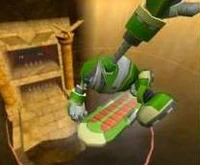 E-10000G performing a trick in Sand Ruins.