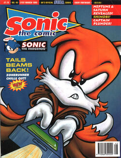 Sonic the Comic #153 Fleetway UK