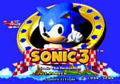 Title Screen - Sonic the Hedgehog 3