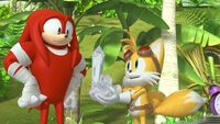 SB S1E31 Tails Knuckles crystal