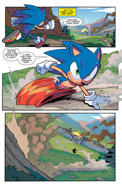 Sonic the Hedgehog #1 5th Anniversary Edition 1:10 Thomas Variant