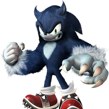 sonic werewolf plush
