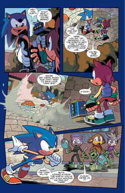 Sonic the Hedgehog #1 5th Anniversary Edition 1:10 Thomas Variant