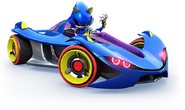 Metal Sonic i Formula M