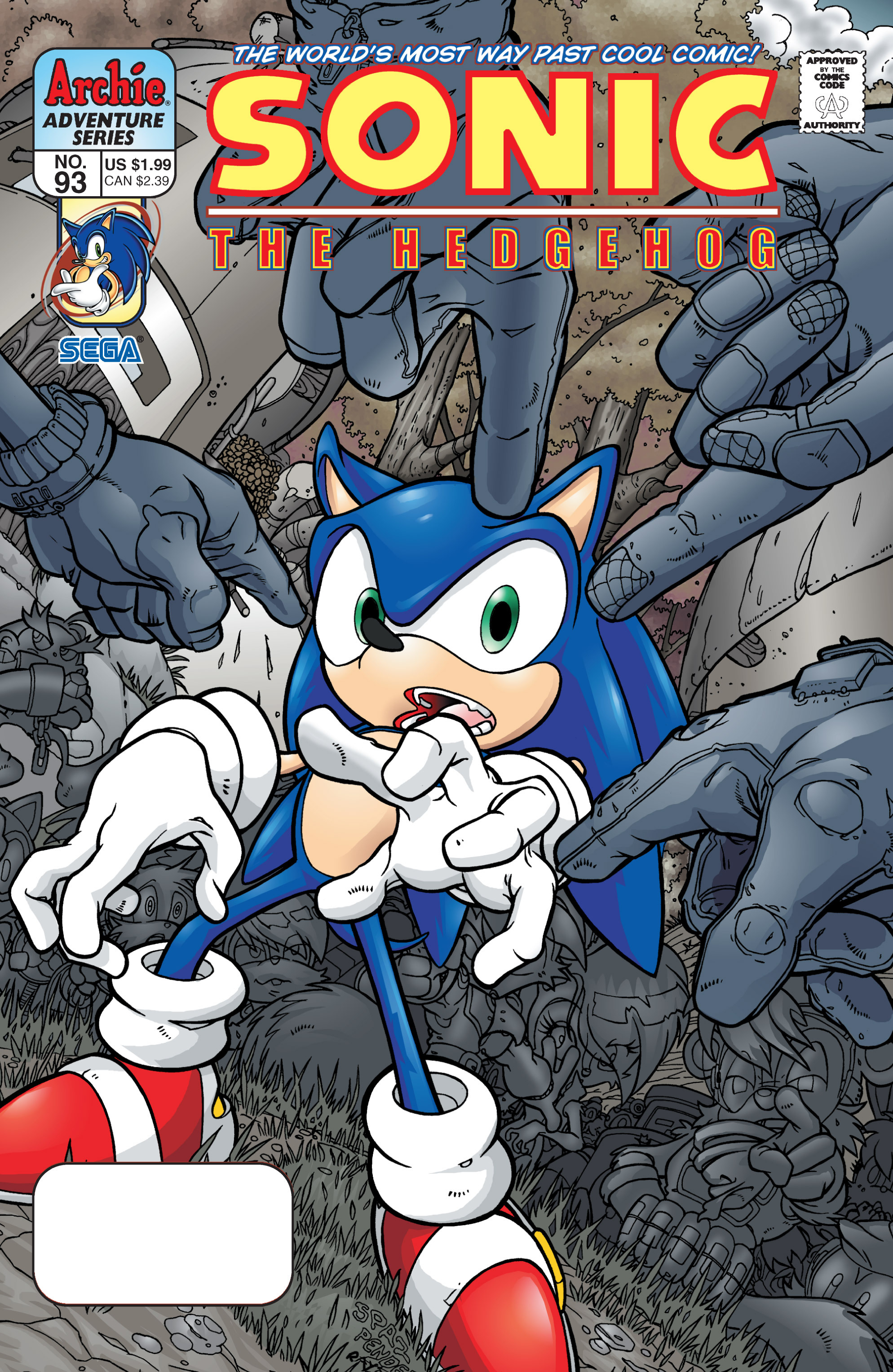 Amy's excuse, Archie Sonic Comics