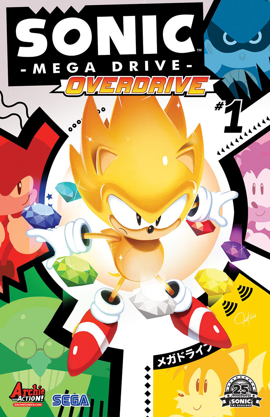 O SENSACIONAL SONIC MANIA PARA MEGA DRIVE! 