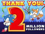 Sonic 2m followers