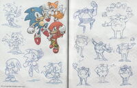 Sonic Mania pose concept