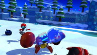 The Spin Attack in Sonic Lost World.