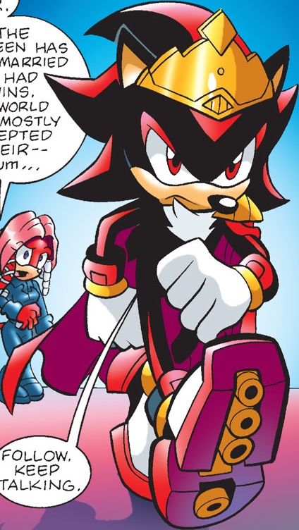 Shadow the Hedgehog (Archie Pré-Onda Gênese)