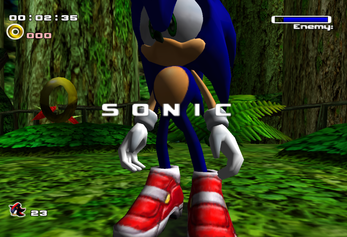 Sonic (Sonic Adventure 2 Battle)  Sonic the hedgehog, Sonic adventure 2,  Sonic