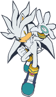 October - Silver the Hedgehog