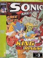 Sonic the Comic #223 (January 2002). Art by Richard Elson.