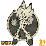 Leaping Sonic: Classic Sonic The Hedgehog Iron On Patch – Zen Monkey Studios