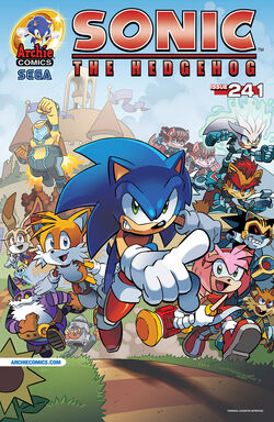 SONIC The HEDGEHOG Comic Book Issue #241 November 2012 AMY ROSE