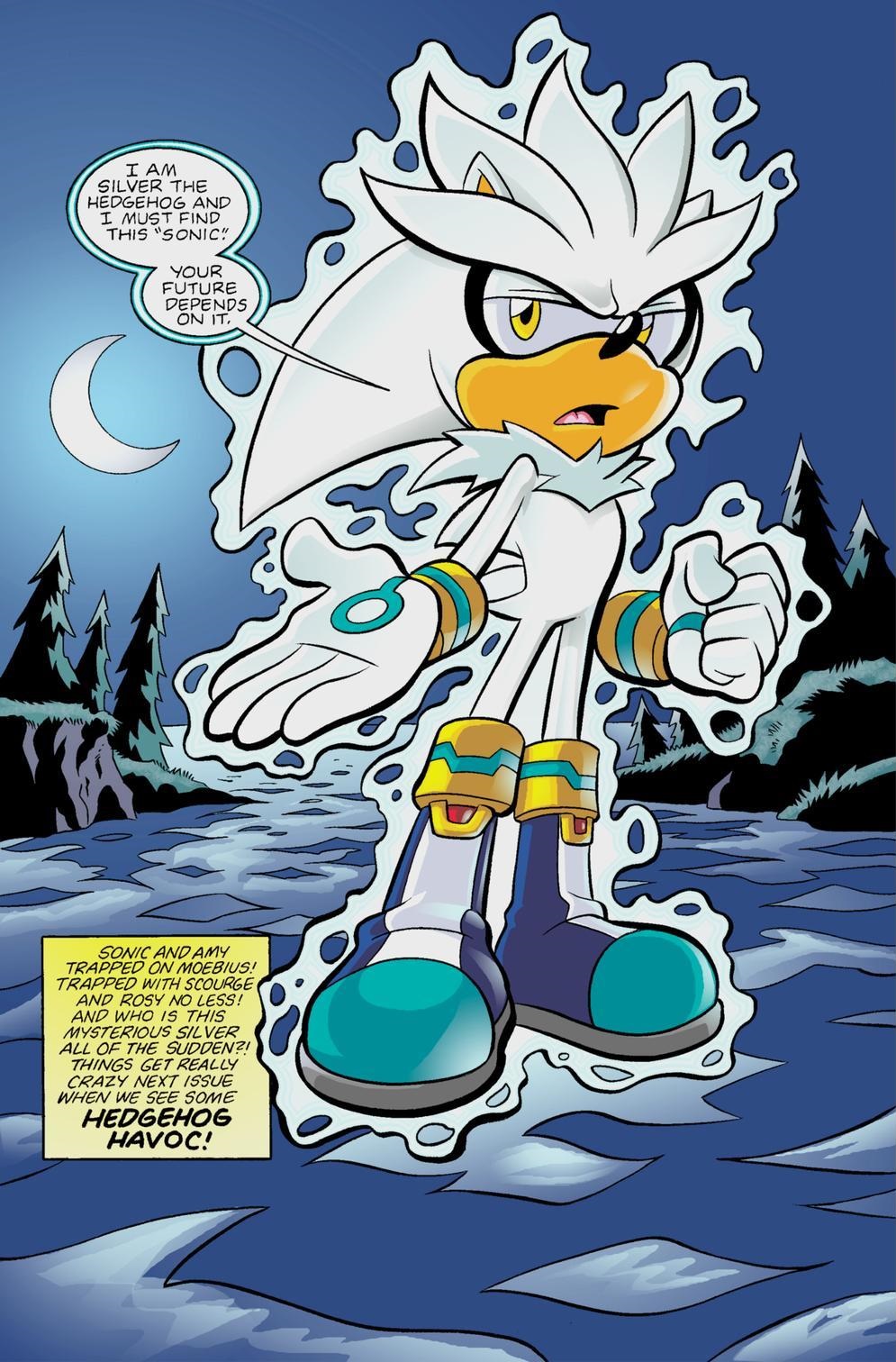 Silver the Hedgehog, Sonic Wiki Zone