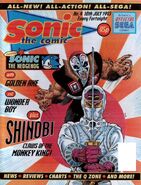 Sonic the Comic #4 (July 1993). Art by Jon Haward.