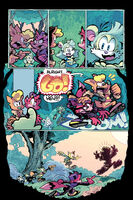 Page thirty-six colors. Art by Jonathan Gray. Colors by Reggie Graham.