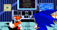 Tails cutscene Sonic the Fighters