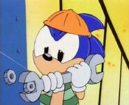 Sonic the construction worker