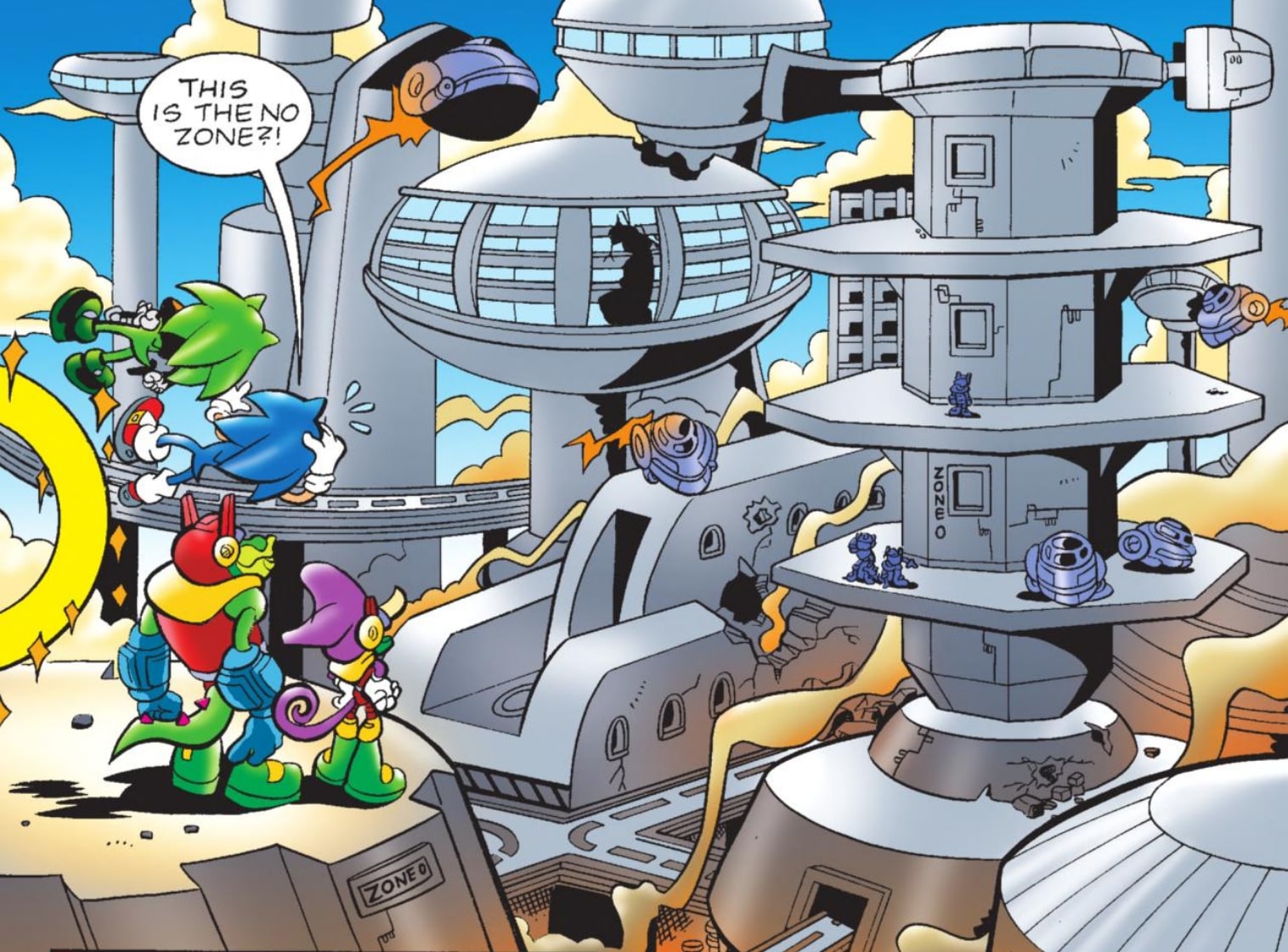 Sonic the Hedgehog (Sonic the Comic), Sonic Wiki Zone