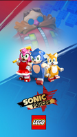 LEGO® Dr. Eggman, LEGO® Sonic, LEGO® Amy and LEGO® Tails