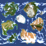 A map of the Earth in Sonic Unleashed.