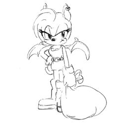 Rouge The Bat — rikdraws: #30DaysSonic: 4 - Hidden!