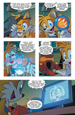 Sonic IDW #42, Wiki