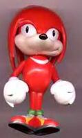 Knuckles toy from Jack in the Box