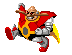 Dr. Robotnik running animation, supposedly intended for Eggman's Tower.