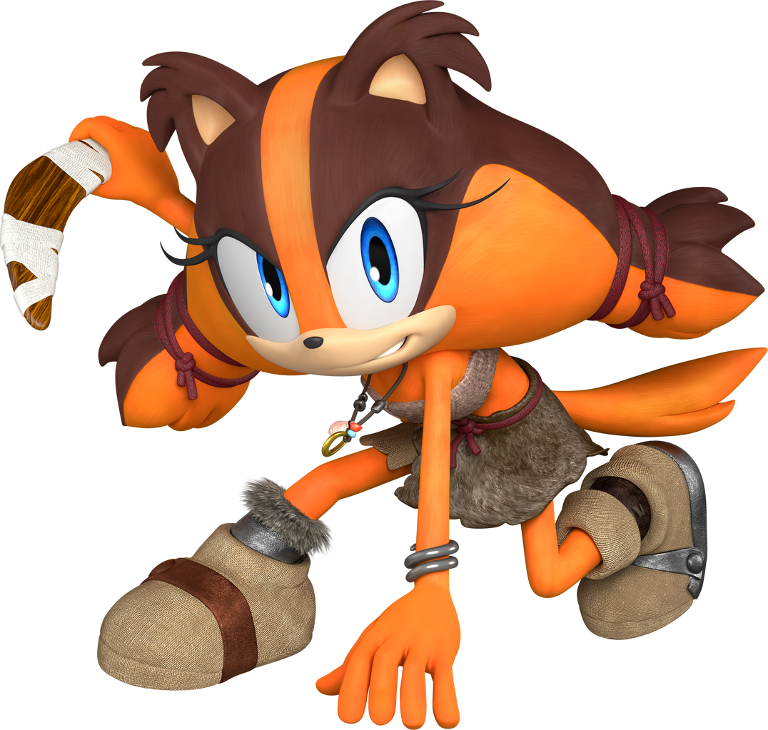 Conheça Sticks The Badger, a nova personagem em Sonic Boom