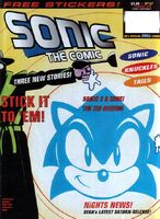 Sonic the Comic #87 (October 1996). Art by Carl Flint.