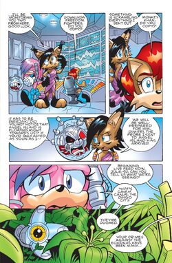 Hedgehogs Can't Swim: Sonic the Hedgehog: Issue 181