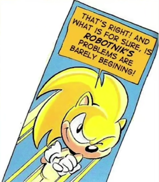 Super Sonic (Archie), Sonic Wiki Zone