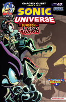 Sonic Universe #47 (December 2012). Art by Tracy Yardley.