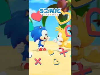 【SONIC_&_FRIENDS】息ピッタリの仲良しコンビ🤝💙-ソニフレ_-ソニック_-テイルス_-shorts_-song_-dance【ソニック＆フレンズ】