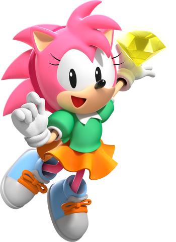 Sonic the Hedgehog Modern Amy with Hammer Wave 6