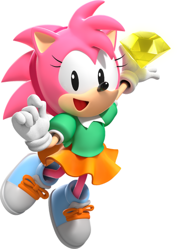 Amy Rose Sonic Chaos Sonic the Hedgehog Shadow the Hedgehog Knuckles the  Echidna, amy, 3D Computer Graphics, sonic The Hedgehog png