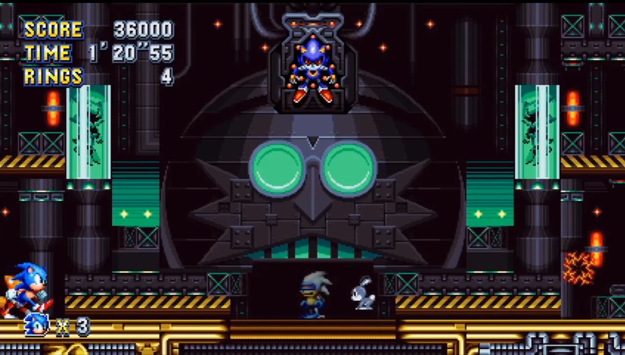 Mecha Sonic MK.I / Silver Sonic [Sonic 3 A.I.R.] [Mods]