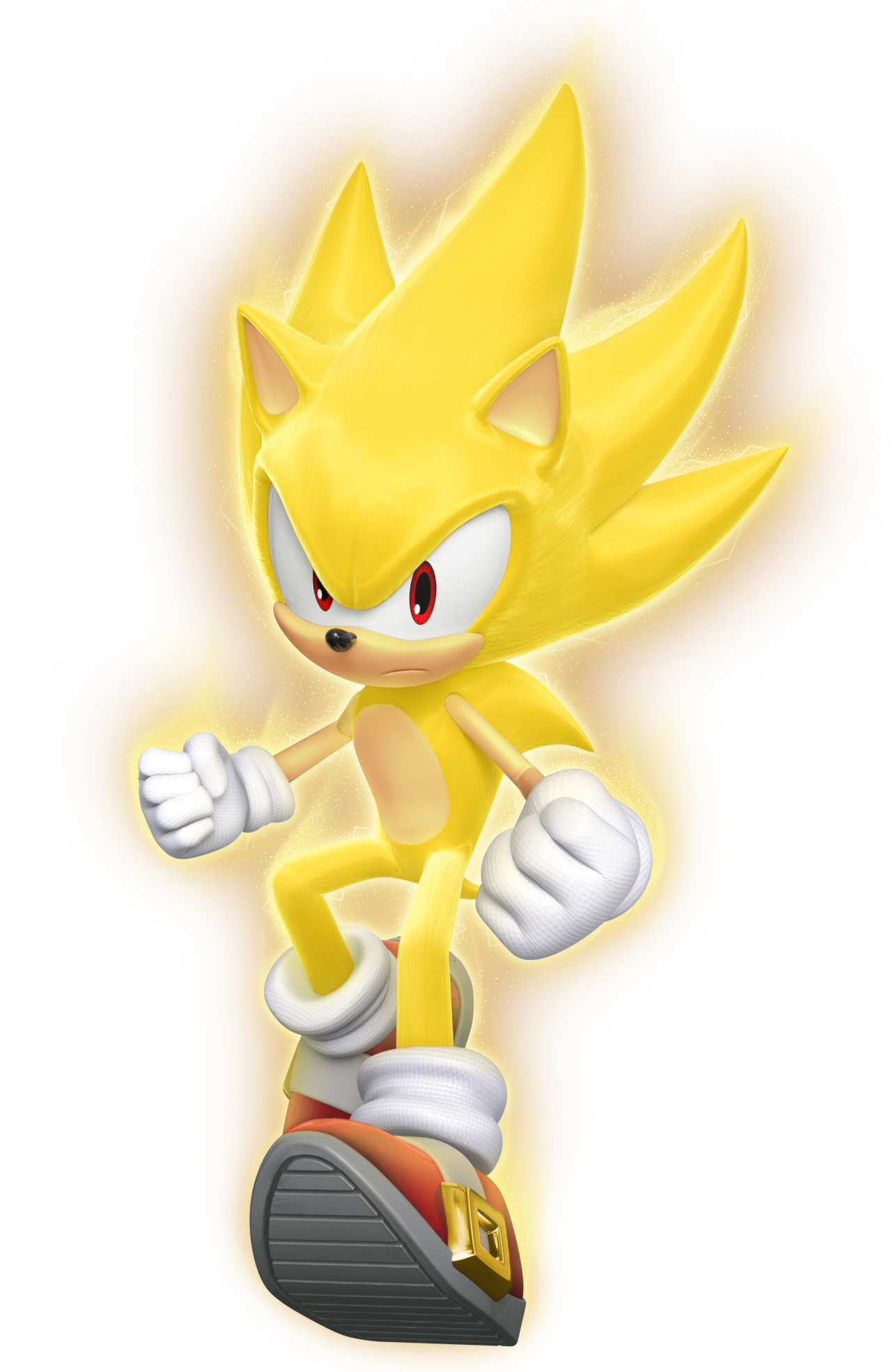 Super Sonic Blue, Super Sonic with blue aura illustration transparent  background PNG clipart