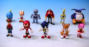 SegaToys SonicX Figures