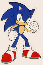 Stock art 2D Sonic pose 04