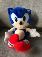 Tomy plush toy Sonic